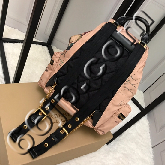 バーバリーバッグ側面デザイン