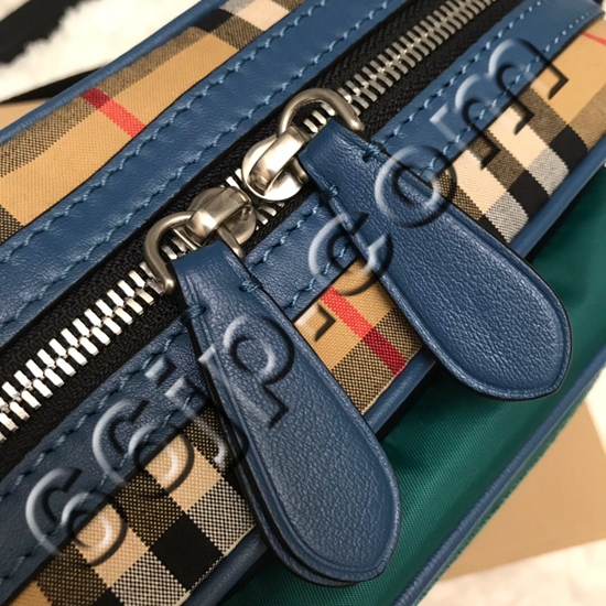 バーバリーバッグ角部分ディテール