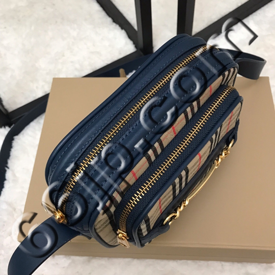 バーバリーバッグ角部分ディテール