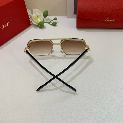 コピーカルティエメガネ角部分ディテール