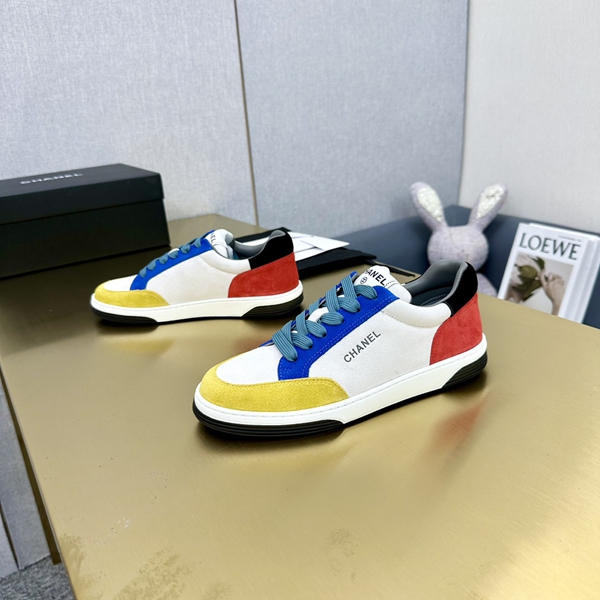 シャネル シューズ素材ディテール