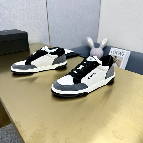 シャネル シューズ素材ディテール