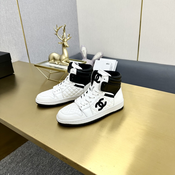 シャネル シューズ素材ディテール