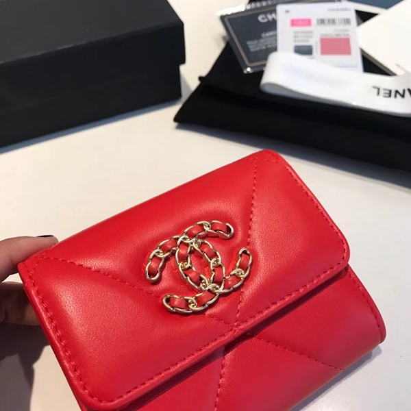 シャネル財布細部ディテール