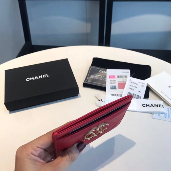 シャネル財布細部ディテール