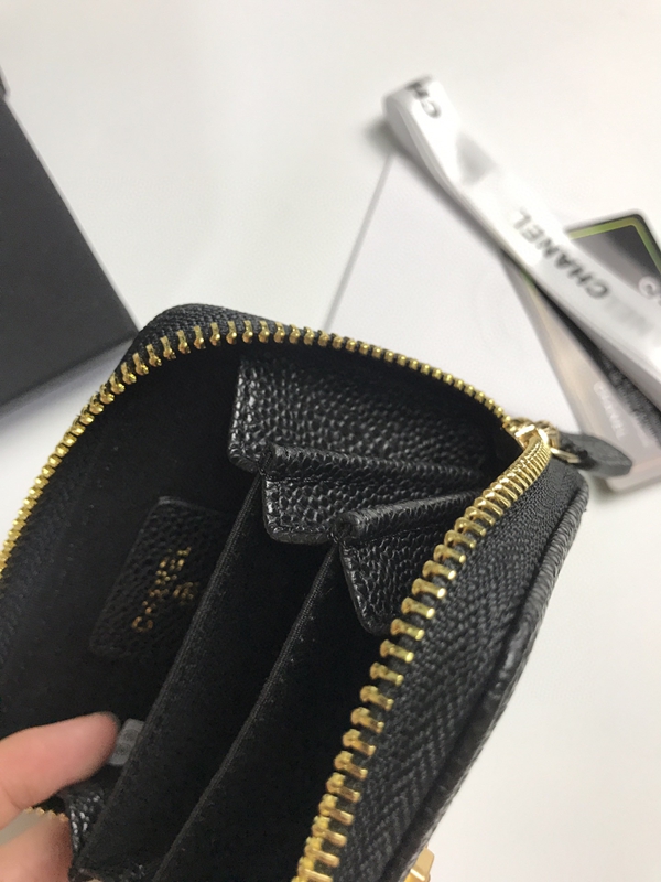 コピーシャネル激安財布角部分ディテール