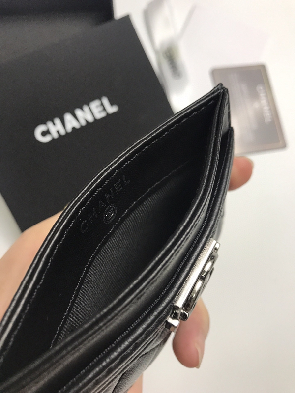 コピーシャネル激安財布角部分ディテール