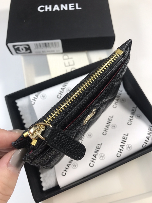 コピーシャネル激安財布角部分ディテール