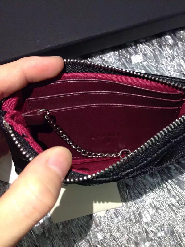 コピーシャネル激安財布素材ディテール