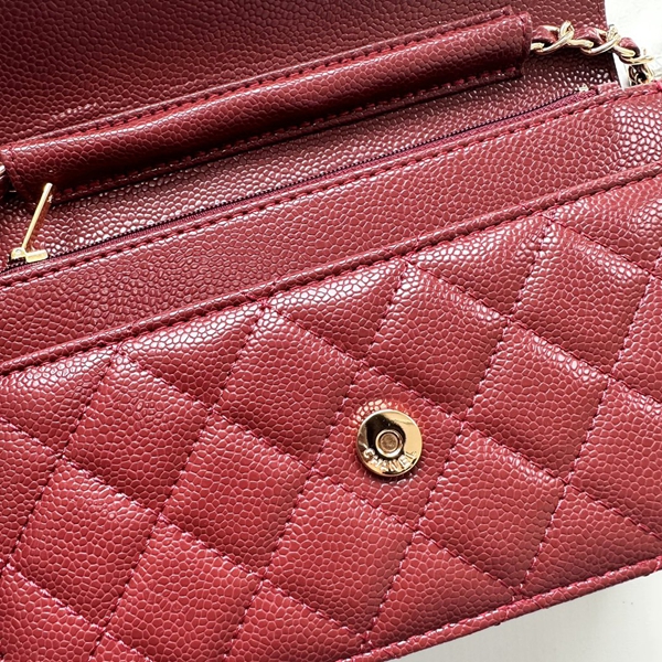 コピーシャネル激安財布角部分ディテール
