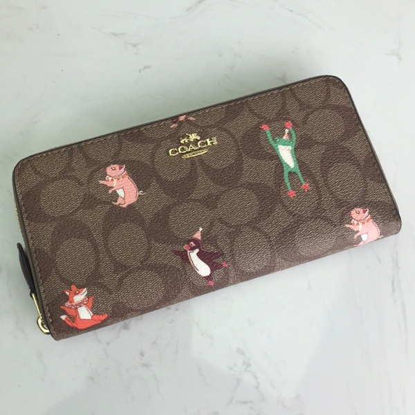 コーチ財布細部ディテール