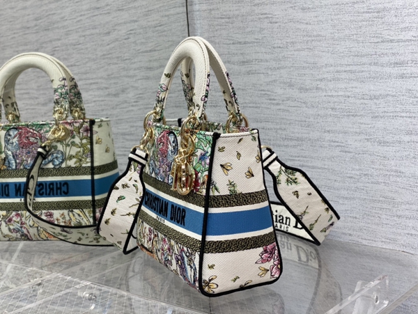 ディオールバッグ素材ディテール