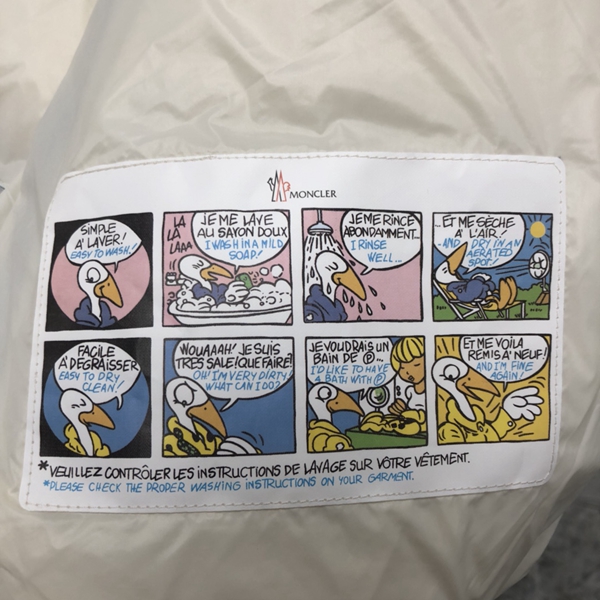 ハイクオリティダウンジャケット着用イメージ