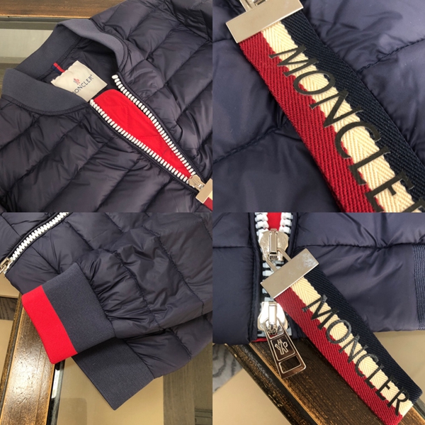 ハイクオリティダウンジャケット細部ディテール