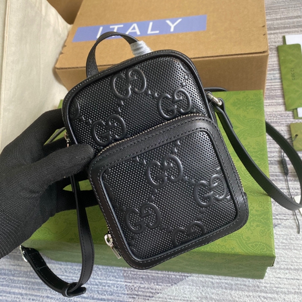 グッチバッグ素材ディテール