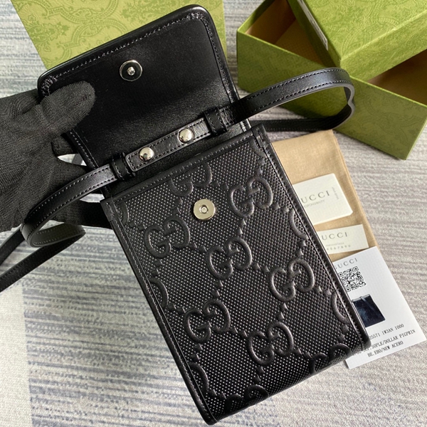 グッチバッグ素材ディテール