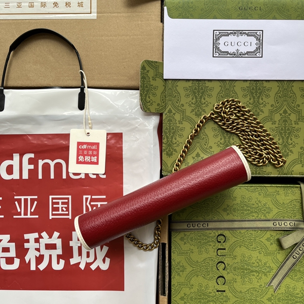 グッチバッグ側面デザイン