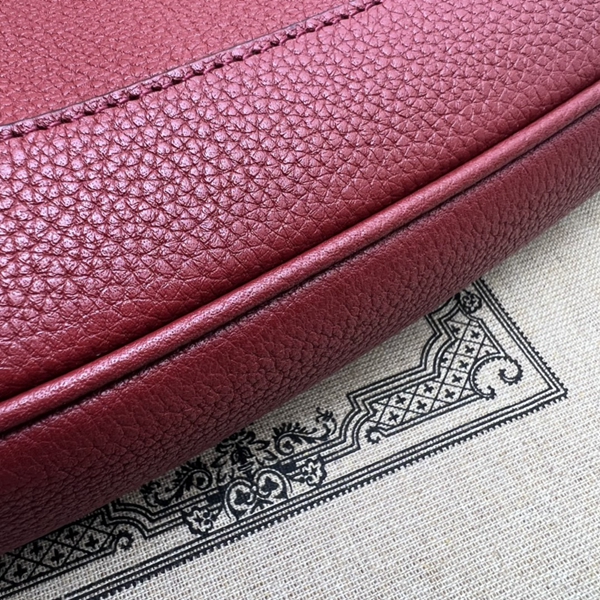 グッチバッグ角部分ディテール