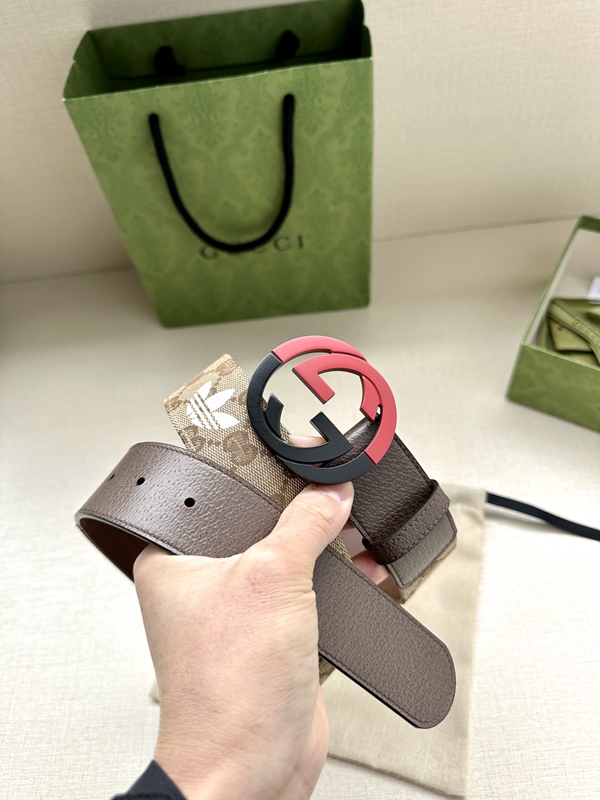 グッチベルト激安角部分ディテール