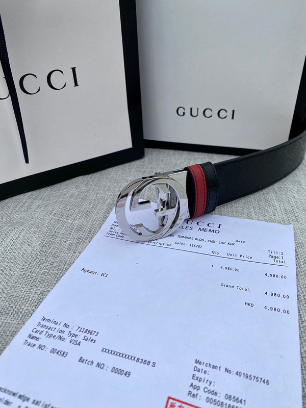 グッチベルト激安内部構造