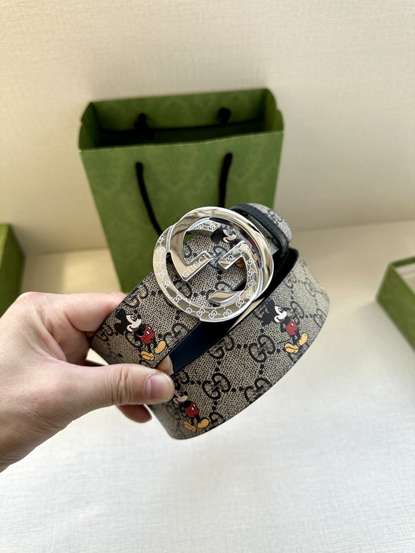 グッチベルト激安角部分ディテール