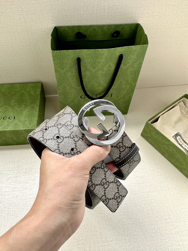 グッチベルト激安角部分ディテール