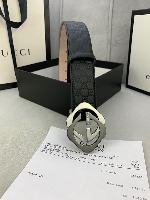 グッチベルト激安素材ディテール