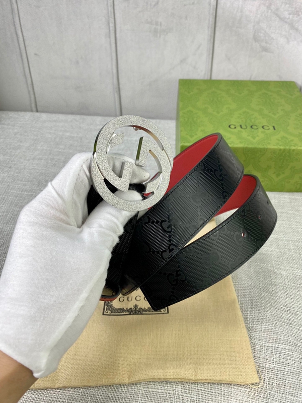 グッチベルト激安角部分ディテール
