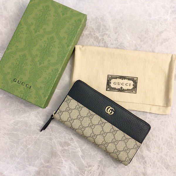 グッチ財布 レプリカ角部分ディテール
