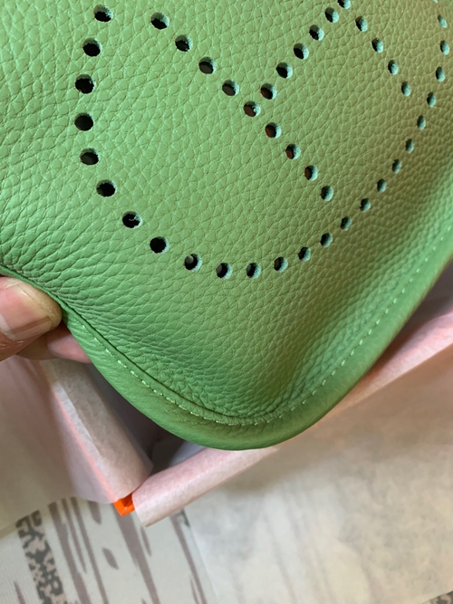 エルメス バッグ 激安素材ディテール