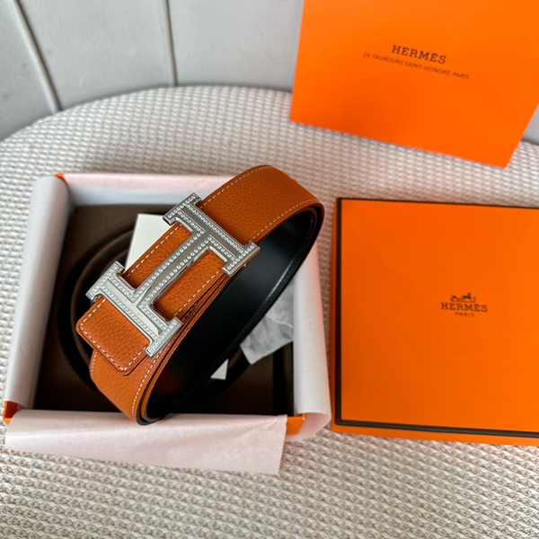 エルメス激安ベルト角部分ディテール