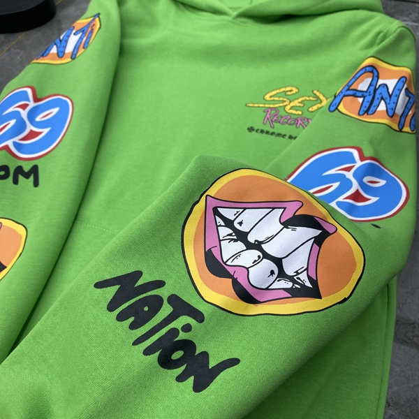 ブランドパーカー素材ディテール