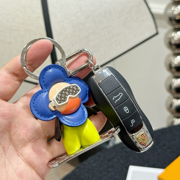 ブランドキーホルダー角部分ディテール