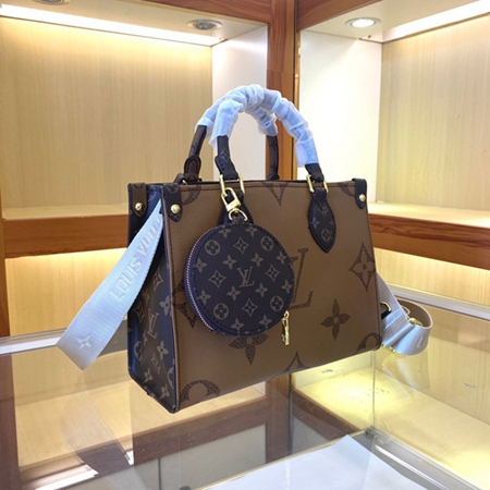 ルイヴィトンバッグ角部分ディテール