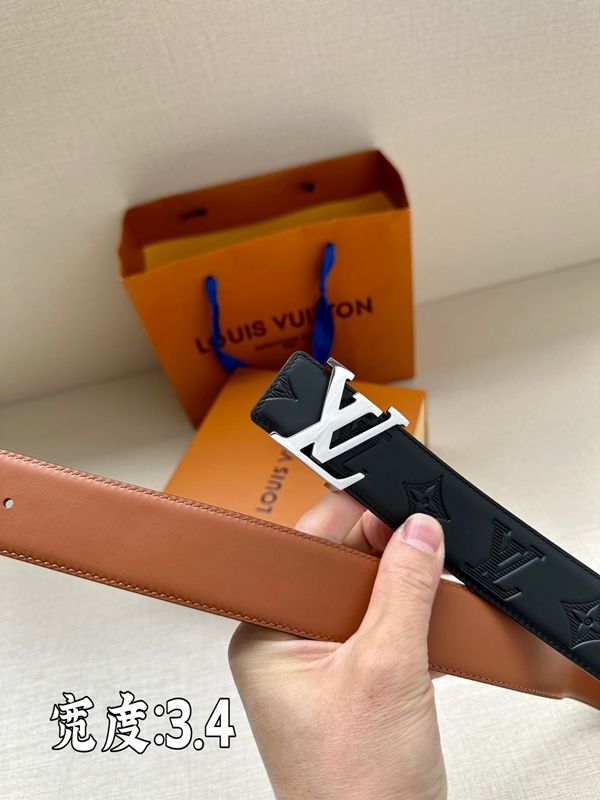 激安ルイヴィトンベルト着用イメージ