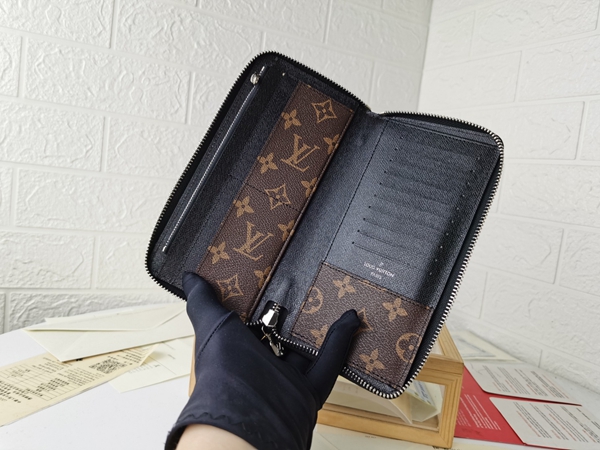 LVコピーウォレット素材ディテール