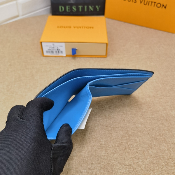 LVコピーウォレット素材ディテール