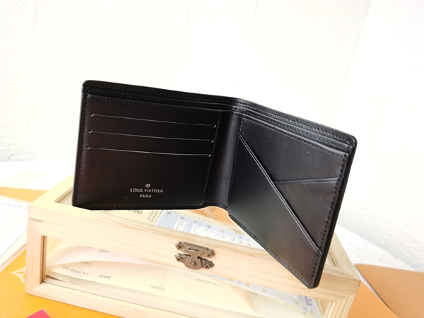 LVコピーウォレット細部ディテール