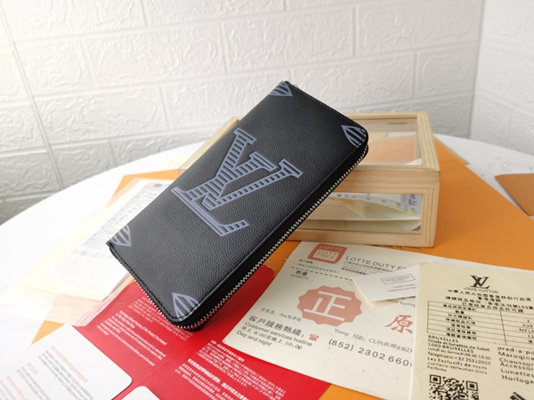 LVコピーウォレット側面デザイン