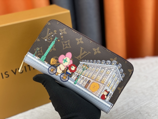 LVコピーウォレット正面デザイン
