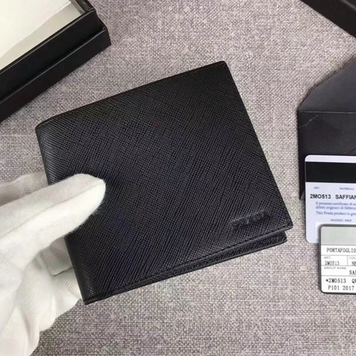 プラダ財布側面デザイン