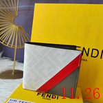 フェンディ風財布コピー 048 牛革+PVC素材